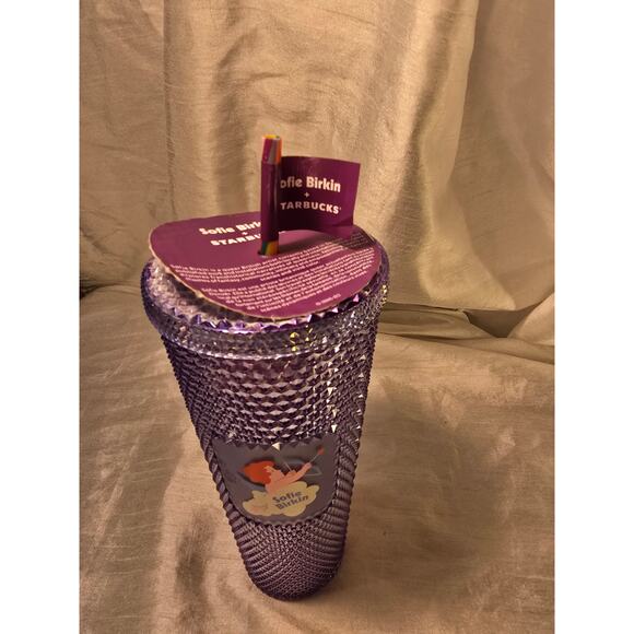 Starbucks Sofie Birkin Rainbow Pride Bling Studded Venti Tumbler Cup - Picture 2 of 6